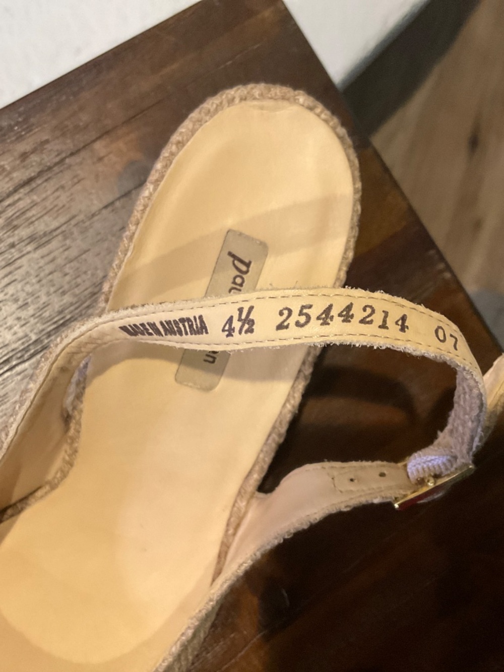 Paul Green Dallas Slingback Cap Toe Pump Dakar Grace Suede Size 7 - Picture 10 of 10